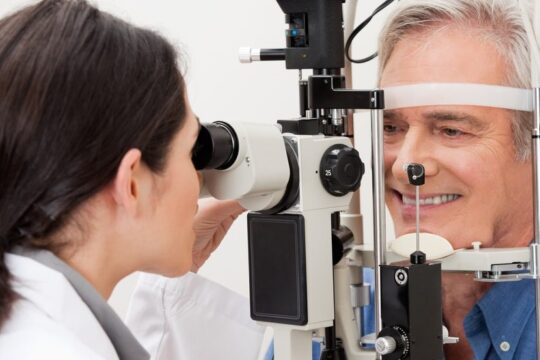 finding an eye doctor