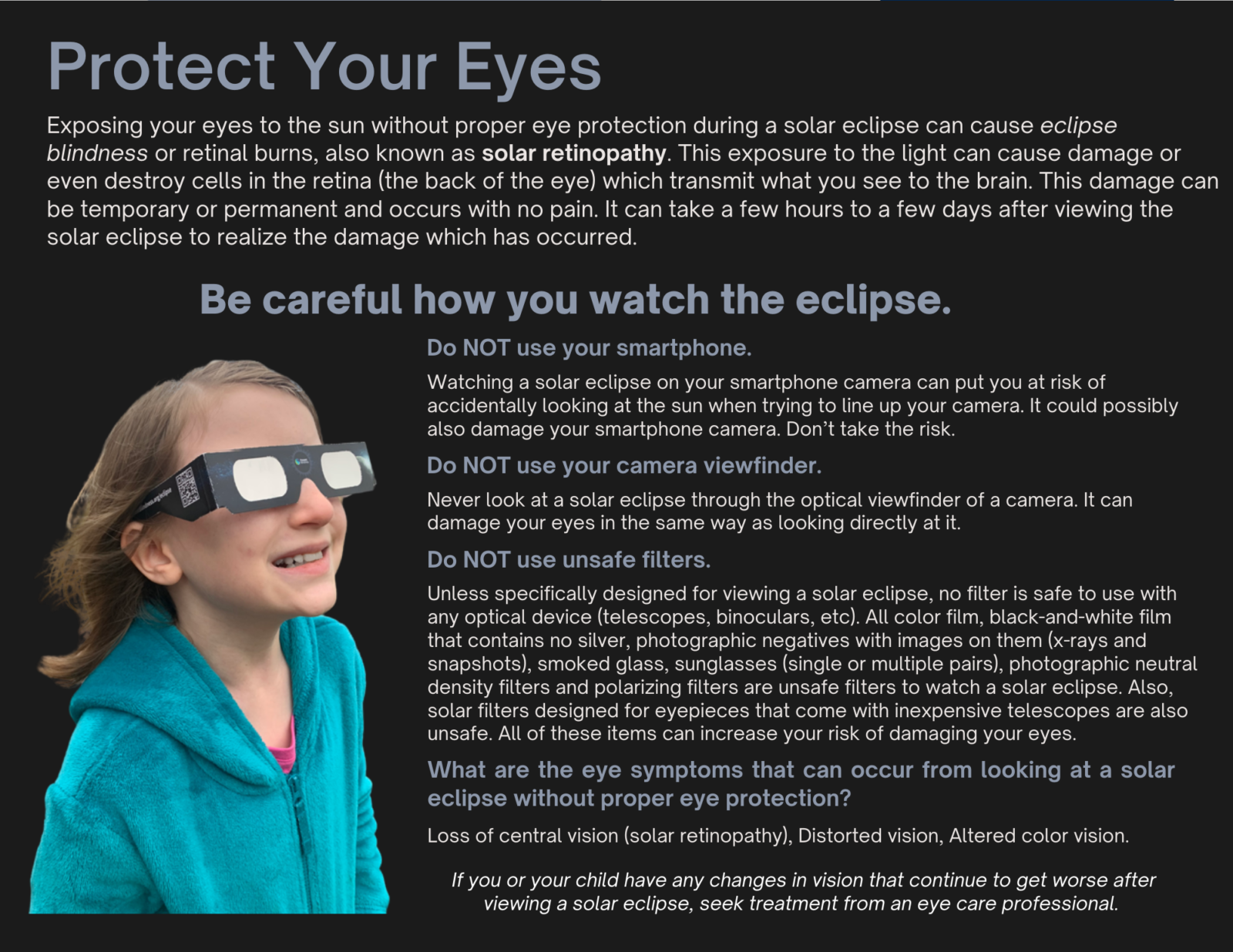 Solar Eclipse + Your Eyes Prevent Blindness Texas